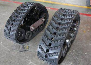 Traktörler Ön Tekerlekler ISO9001 Sertifikasyon için 320mm Genişlik Paletli Lastik Parça Sistemleri