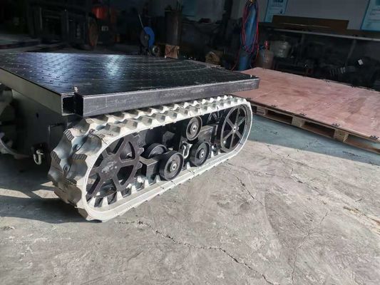 Platform Yükleme 300kg ile Mühendislik Makineleri Küçük Lastik Palet Alt Takımı