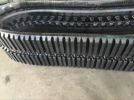 ZB450x86x56 Düz Şekil Kaydırma Yönlendirici Yükleyici Boyut Düzenlenebilir Kauçuk Çizgi