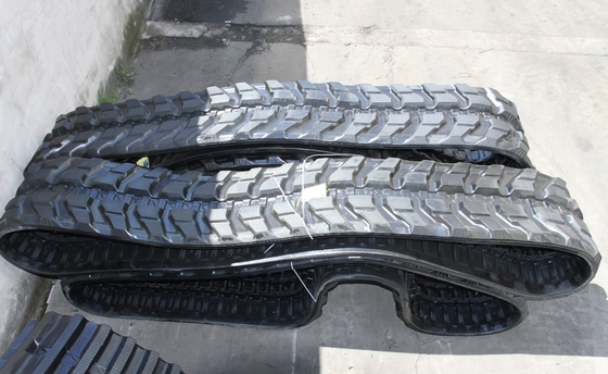 İnşaat Makineleri için 400x72.5x74W kazık makinesi lastik pist