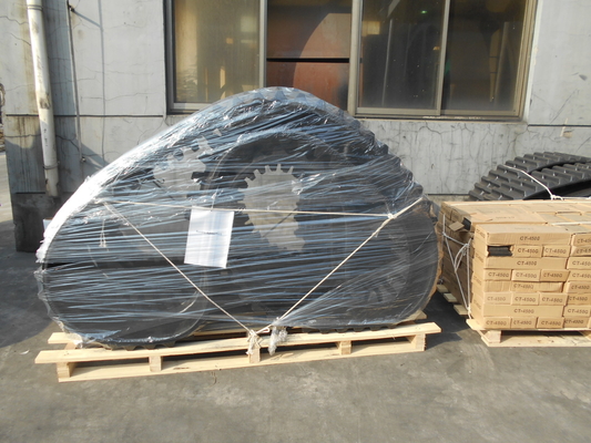 Morooka İnşaat Makineleri için 700x100x80 Özel Dumper Kauçuk Pisti