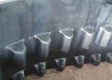 Siyah Paletli Yükleyici Lastik Raylar 42 Bağlantı Hafif 380 X 102 X 42mm