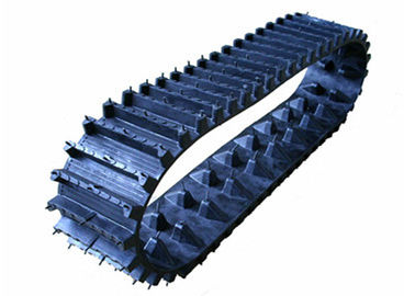 118mm Genişlik Hafif Robot Lastik Tracks Dial Tipi Ayarlanabilir Uzunluk
