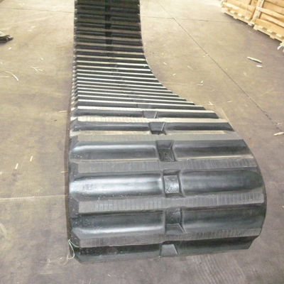 600*125*62 OEM Cralwer Dumper RT800 Dumper Kauçuk Track