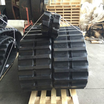 600*125*62 OEM Cralwer Dumper RT800 Dumper Kauçuk Track