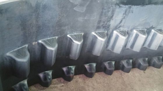 380x102x42 381x101.6x42 Kaydırma Yükleyici Kauçuk Sürücü ASV RC-50 Kauçuk Çizgi