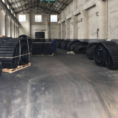 EXKAVATOR Kauçuk Çizgiler 450 X 71 X 86 KUBOTA / HANIX / HYUNDAI için bağlantılar