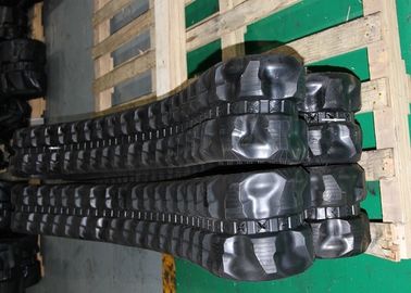 Daha Az Titreşim Ekskavatör Lastik İzleri 250 * 52,5 Mm 78 Bağlantı Yüksek Çekiş Kuvveti