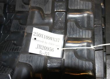 Kubota Kx021 için 37 Linkler Ekskavatör Kauçuk İzler Düşük Zemin Basıncı