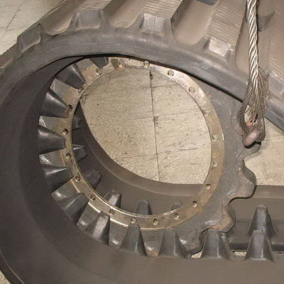 800x150x68 LD1000 Dumper Gum Track İnşaat Makineleri yedek parçaları