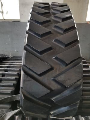 406x152.4x52 Dynapac F141CR/R141CS için asfalt döşeme lastik pist cihazları