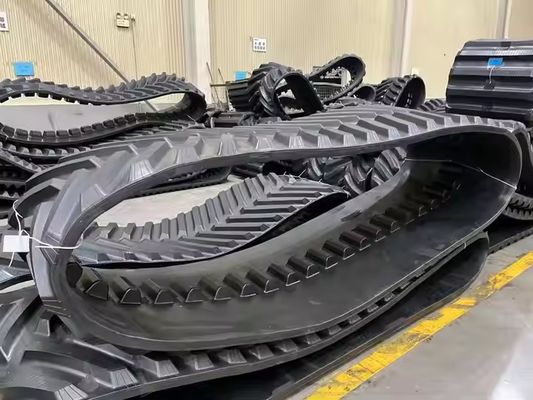 610X127X40 Çinli OEM Tarımsal Track JD 764 Yüksek Hızlı Dozer Kauçuk Track