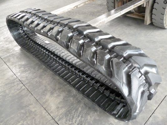 400x72.5x76W inşaat makineleri için kazıcı lastik pist
