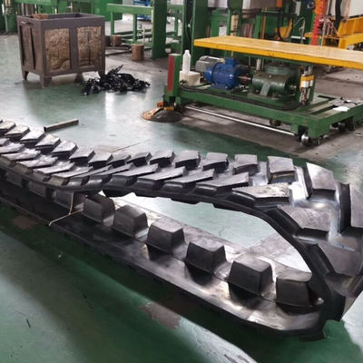 483x152.4x42 PF5510 Asfalt Çam taşı inşaat makineleri parçaları kauçuk rayları