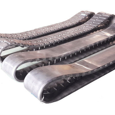 483x152.4x42 PF5510 Asfalt Çam taşı inşaat makineleri parçaları kauçuk rayları