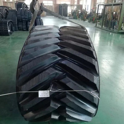 Tarımsal traktör lastik pist 25 " 30 " 36 " Genişliği CAT Challenger 65 75 85 95 35 45 55 MT800 MT700 John Deere 8000T 8 RT 8RX 9RX CNH STX Quadtra Magnum Rowtrac Claas Lexion Vektör Delta