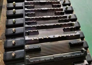 Kar motosikleti Track Crawler Özel 60mm Pitch 28 Link Tarım Makineleri İçin