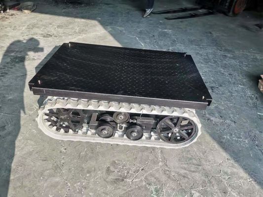Platform Yükleme 300kg ile Mühendislik Makineleri Küçük Lastik Palet Alt Takımı