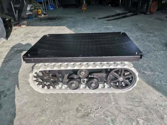 Platform Yükleme 300kg ile Mühendislik Makineleri Küçük Lastik Palet Alt Takımı