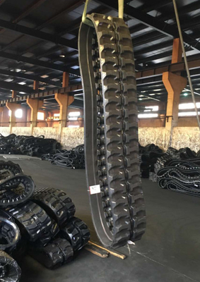 100mm Pitch Ayarlanabilir Damperli Lastik Paletli Paletli Tip
