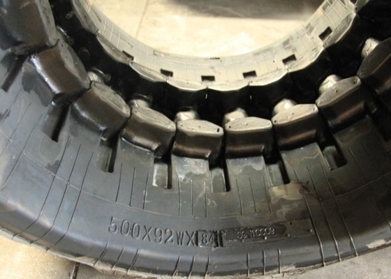 Hitachi EX120 için Siyah 500mm Genişlik Kauçuk Paletli Paletler