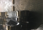 74 Bağlantılı Genişlik 400mm Ekskavatör Lastik Paletleri Siyah Renk