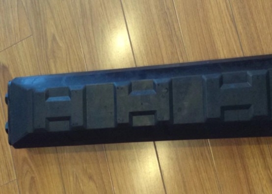 Bolt-On Tracked Pad Kağıt bantları kazı makineleri için Asfalt Çaplamalar İnşaat makineleri