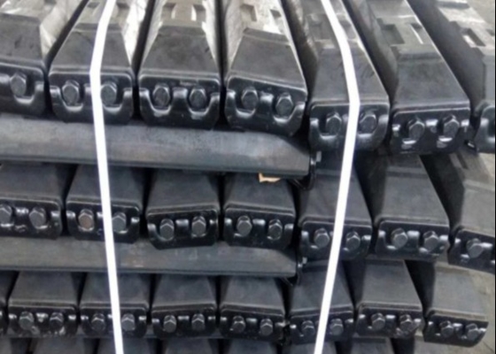 Bolt-On Tracked Pad Kağıt bantları kazı makineleri için Asfalt Çaplamalar İnşaat makineleri